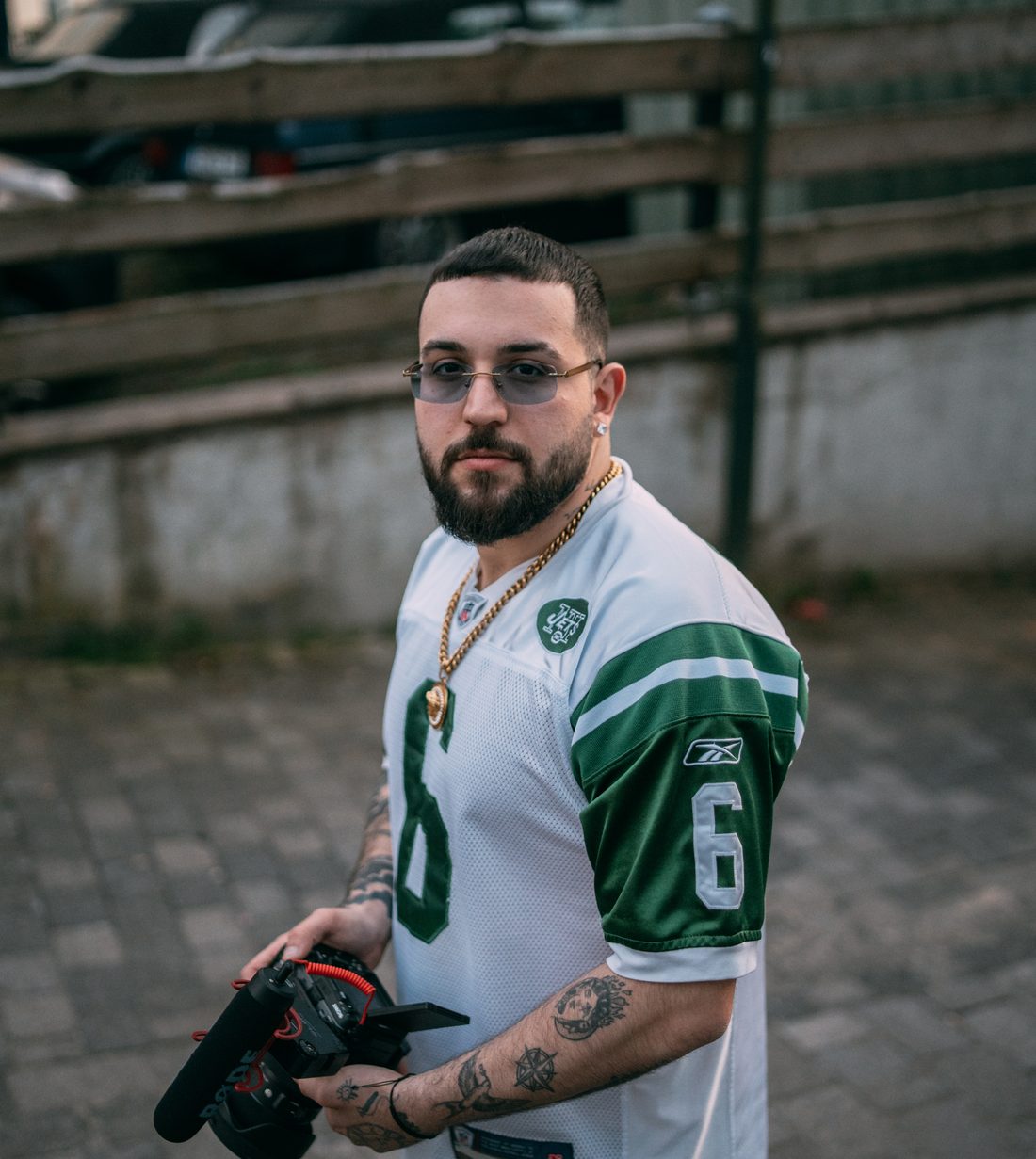 Vincenzo Pettineo mit Kamera